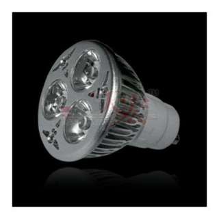   12V Gu10/220V E27/220V 3x3W Led Light Warm Cool White Light Bulb Lamp