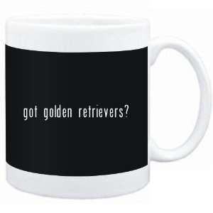    Mug Black  Got Golden Retrievers?  Dogs