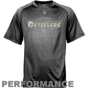 Mens Pittsburgh Steelers Heathered Sideline Speedwick Performance 