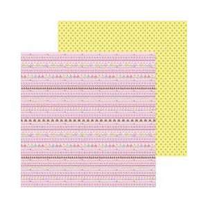     12 x 12 Double Sided Paper   Treat Stripe Arts, Crafts & Sewing