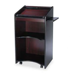  New Safco 8918MH   Executive Mobile Lectern, 25 1/4w x 19 