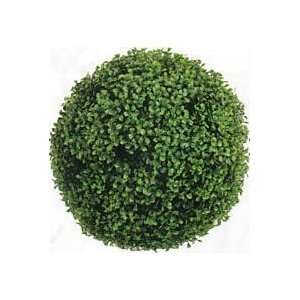  19 inch Artificial Boxwood Ball Topiary Plant
