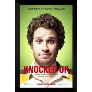  Knocked Up FRAMED 27x40 Movie Poster Seth Rogan & Heigl 