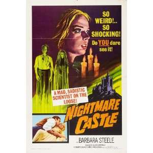  Nightmare Castle (1966) 27 x 40 Movie Poster Style A