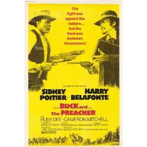  Buck and the Preacher (1972) 27 x 40 Movie Poster Style A 