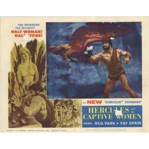  Hercules and the Captive Women   Movie Poster   11 x 17 