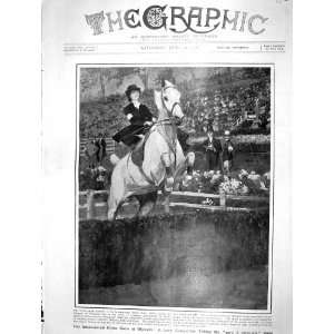    1908 INTERNATIONAL HORSE SHOW OLYMPIA MOUTONS LADY