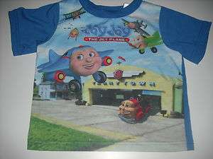 Jay Jay The Jet Plane T Shirt Pajamas Kids Toddler 4T  