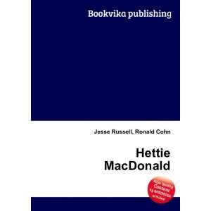  Hettie MacDonald Ronald Cohn Jesse Russell Books