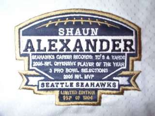 125 THROWBACK Seattle Seahawks SHAUN ALEXANDER nfl STITCHED/SEWN 