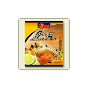 Owl Ginger Lemon Tea (20 Servings)  Grocery & Gourmet Food