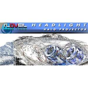  Chevy Cobalt 05 06 07 Halo Projector Led Headlights Chr 