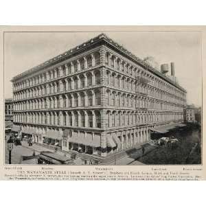  1903 Wanamaker Department Store New York City NYC Print 