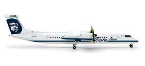 Herpa Alaska Air   Horizon Bombardier Dash 8 Q400 1/500  