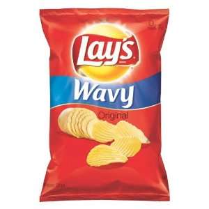 lays wavy original potato chips   15.125 oz bag PACK OF 2  