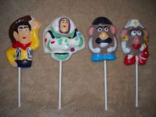 This listing is for 1 Chocolate Icing Decoration “Toy Story 