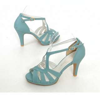 SPM 336196 Women Shoes Fashion Sexy Strappy Heels Sandals Mint US 