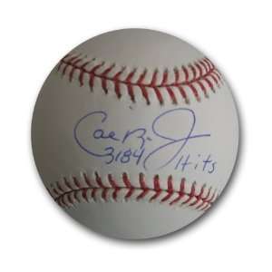   League Baseball inscribed 3184 Hits (MLB A Sports Collectibles