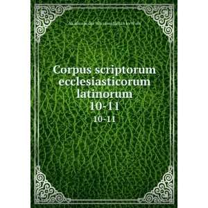   latinorum. 10 11 Akademie der Wissenschaften in Wien Books