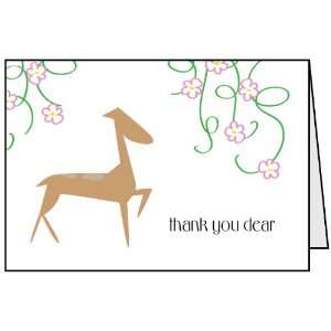  Thank You Cards, Deer   20 Sets