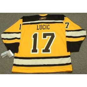  MILAN LUCIC Boston Bruins REEBOK Winter Classic NHL Hockey 