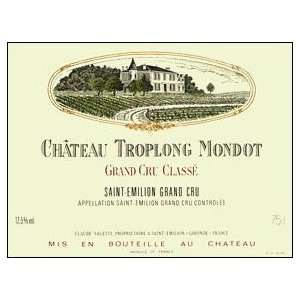  1995 Chateau Troplong Mondot St. Emilion 750ml Grocery 