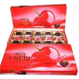 Mon Cheri Liquor Filled Chocolate Covered Cherries 25 count  