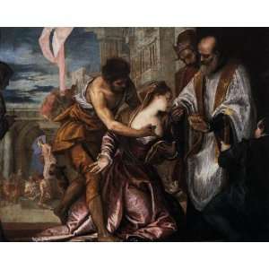  Hand Made Oil Reproduction   Paolo Veronese   32 x 26 
