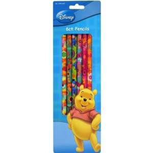  6pk Winnie the Pooh Pencils