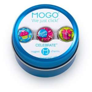  MOGO Magnet Charms   Celebrate