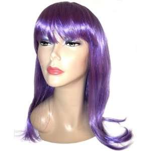  Synthetic Long Wig In Lavender Beauty