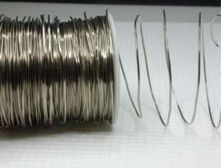 Square Silver 21 Gauge Wire with Copper Core   Non tarnish for Jewelry 