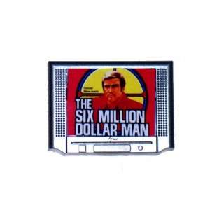  Six Million Dollar Man 3D TV fridge magnet Everything 