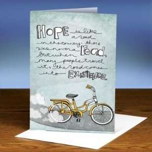 Successories Hope Is Like A Road In The Country 25 Pack Greeting Cards
