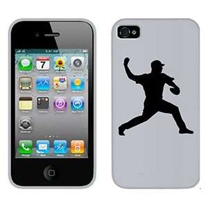  Baseball Pitcher on Verizon iPhone 4 Case by Coveroo 