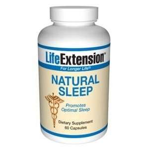  Life Extension Natural Sleep Melatonin 3 mg Caps, 60 ct 