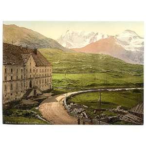  Simplon Pass,the hospice,Valais,Alps of,Switzerland