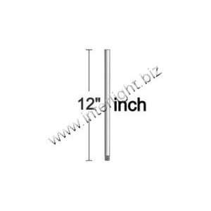  WESTINGHOUSE 77491 1/2? ID X 12? DOWN ROD, BRUSHED NICKEL 