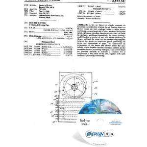 NEW Patent CD for HOT AIR BLOWER 