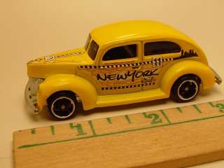 HW NEW YORK FAT FENDERED 40 FORD COLLECTOR CAR  
