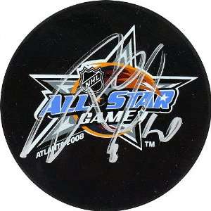  Marian Gaborik 2008 All Star Game Autographed Hockey Puck 