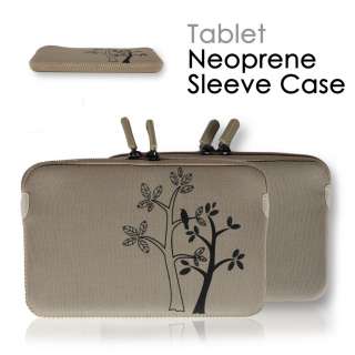 CaseCrown Sketched Trees Neoprene Sleeve Case for Kobo Vox Tablet 