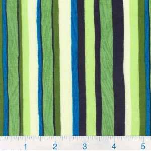  45 Wide Multi Stripez Green Fabric By The Yard Arts 