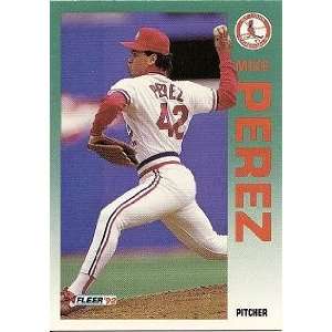  1992 Fleer #588 Mike Perez