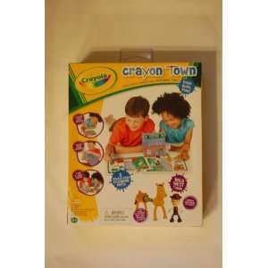  Crayola Crayon Town   Wild West Town Play Set Toys 