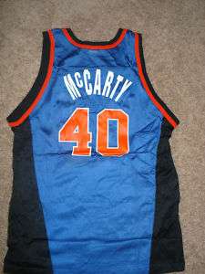New York Knicks Walter McCarty Jersey Champion 44  