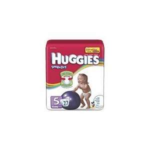  Huggies Snug & Dry Diapers, Size 5, 27 Count (Pack of 4 