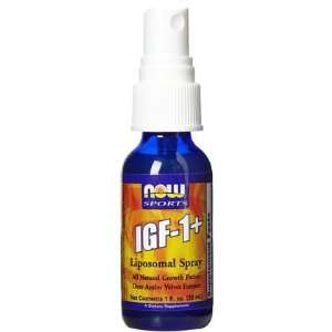  NOW Foods IGF 1 & Liposomal Spray, 1 oz (Pack of 2 