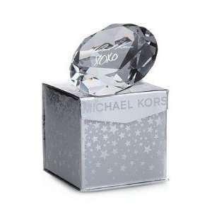 Michael Michael Kors Paperweight, Faceted Glass Office 