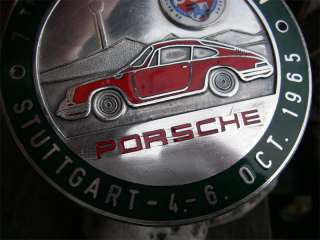 early 911 Coupé   PORSCHE TREFFEN STUTTGART 1965 Badge  